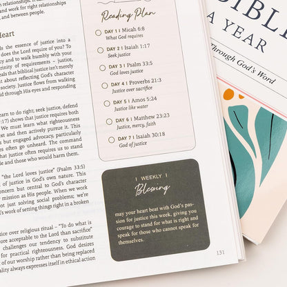 52-Week Bible Study Journal for Women